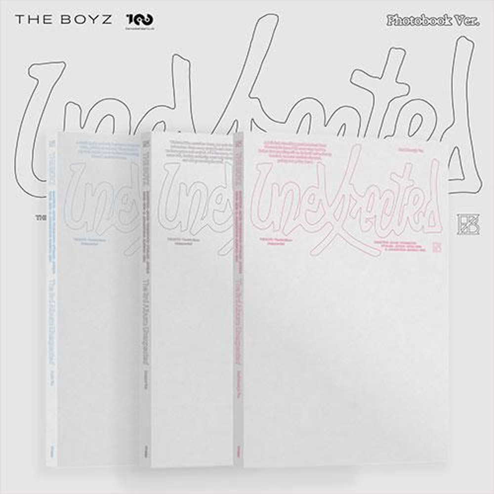 Альбом THE BOYZ - UNEXPECTED 3rd Album 3 Version SET
