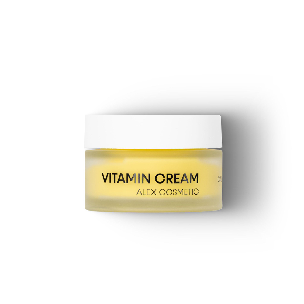 VITAMIN CREAM - Крем с витаминами C и E для гладкости и защиты кожи, 50 мл