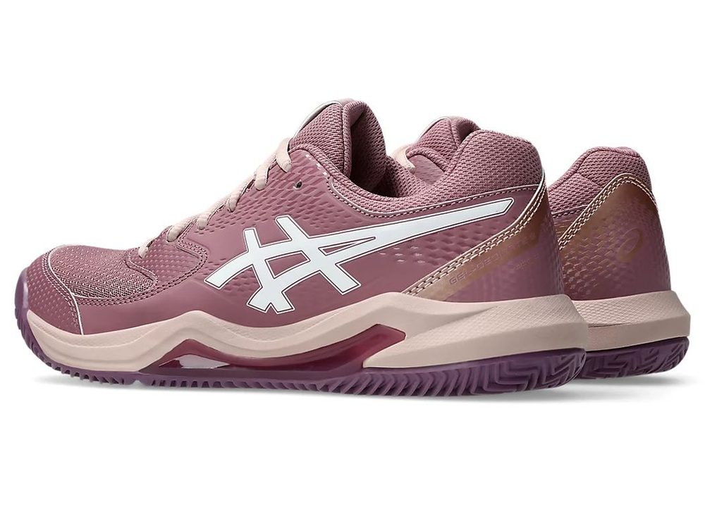 Женские кроссовки для Падел Asics Gel-Dedicate 8 Padel - purple oxide/white