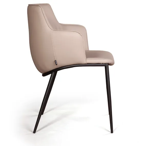 Стул Sofia, серая экокожа Soft-Touch