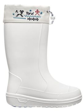 Сапоги жен. с манж. и мех. утеп. TORVI ОНЕГА -40С ЭВА  ТЭП бел. р.36