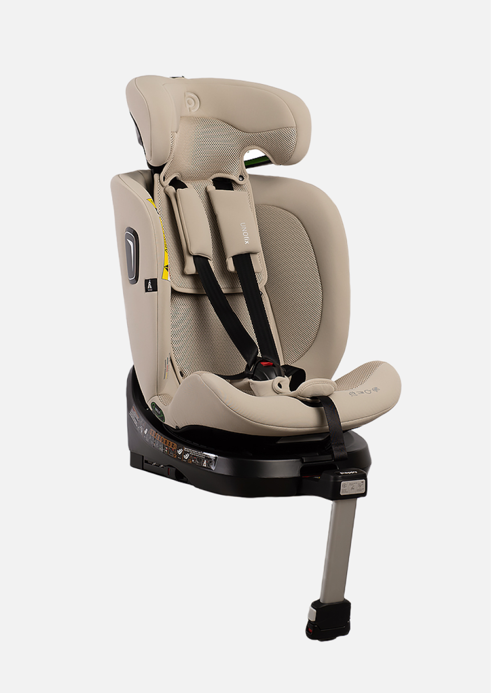 Peppy Автокресло UNOfix beige бежевый 0-36