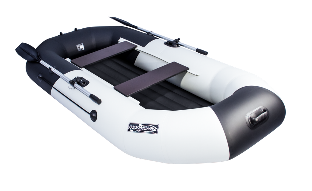 Таймень N 270 НД серый-черный надувное дно (лодка пвх)