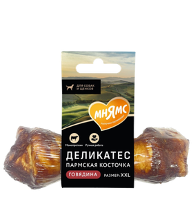 Мнямс Лакомство для собак Пармская косточка, Размер XXL