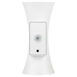 Декоративная подсветка ЭРА WL42 WH+GD светодиодная 10Вт 3500К белый/золото IP54 для интерьера, фасадов зданий