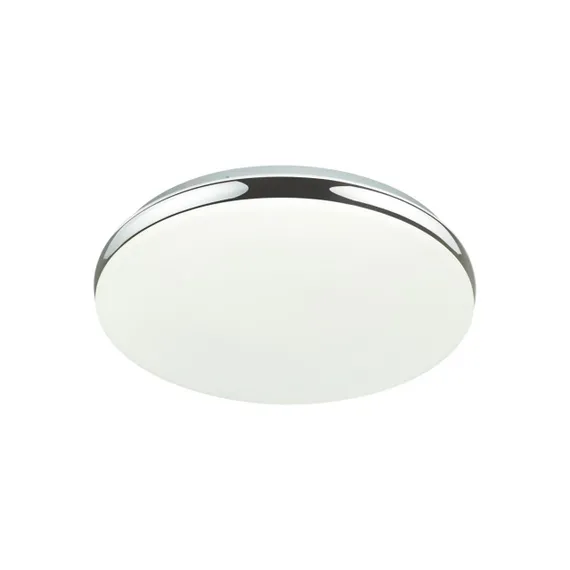 7600/CL TAN SN Светильник пластик/белый/хром LED 30Вт без ДУ 4000К D340 IP43 RINGO