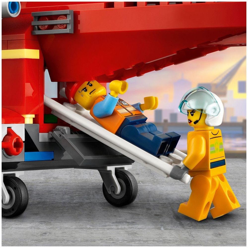 Конструктор LEGO City Fire 60281 Спасательный пожарный вертолёт