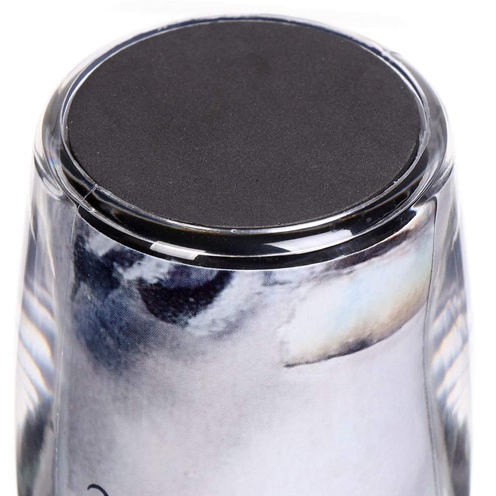 Термокружка пластик, 0.38 л, Daniks, Газета, YYCF001-18