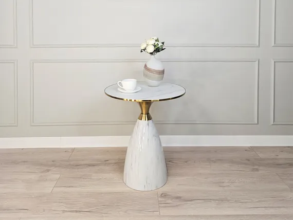 Журнальный столик A38D, Ø50х60 см