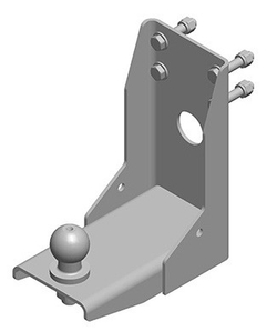 Фаркоп для УАЗ 2206, 3909(452), 3741, 3962, 39625, 3963 Буханка 1985- Тип шара: E. Нагрузки: 800/50 кг, UAZ-03