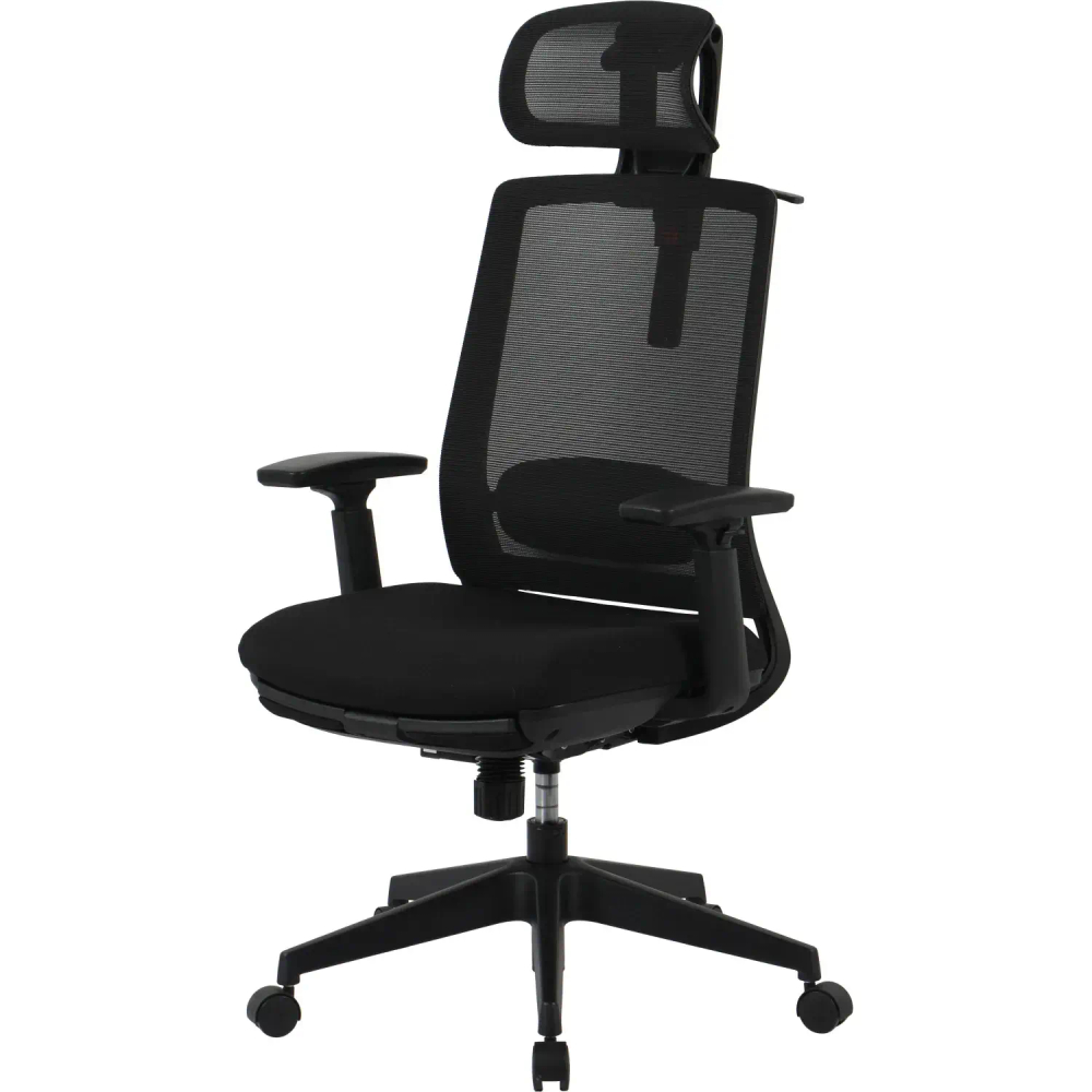 Кресло BN_Hg_EChair-520 STC сетка/ткань черный, пластик