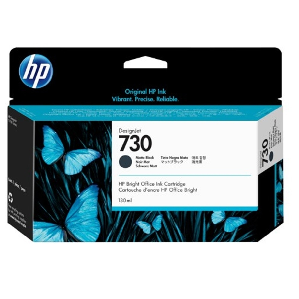 Картридж HP P2V65A Картридж HP 730 черный матовый (HP DesignJet T1700, (130 мл))