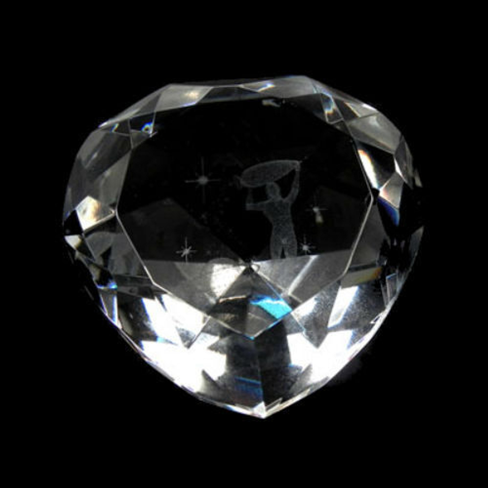 Сувенир "Сердце Зодиак" хрусталь