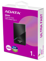 Внешний SSD USB4 ADATA SE920-1TCBK