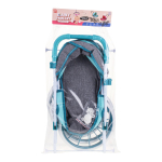 Коляска для куклы лежачая, пакет LM918-15