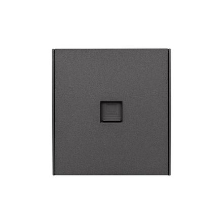 Розетка STRONG компьютерная RJ45 кат6 с/у графит KRANZ