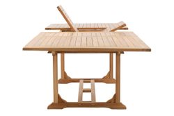 Neapel 240-320, стол обеденный натуральный, тик