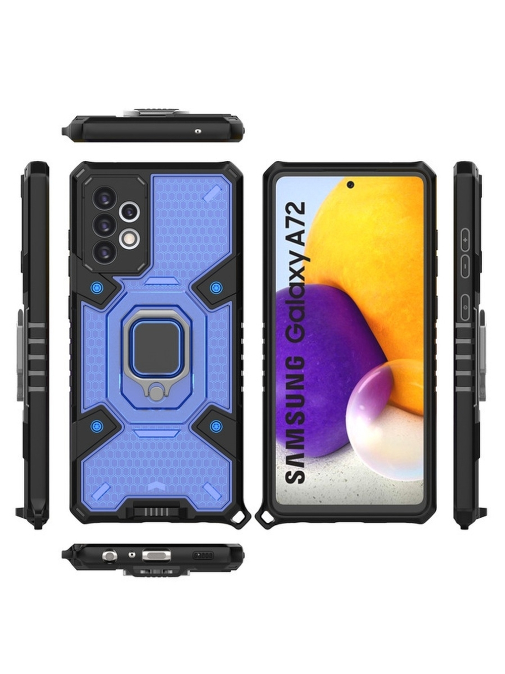 Противоударный чехол с Innovation Case c защитой камеры для Samsung Galaxy A72