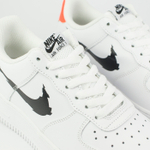 Кроссовки Nike Air Force 1 Low White / Black / Orange