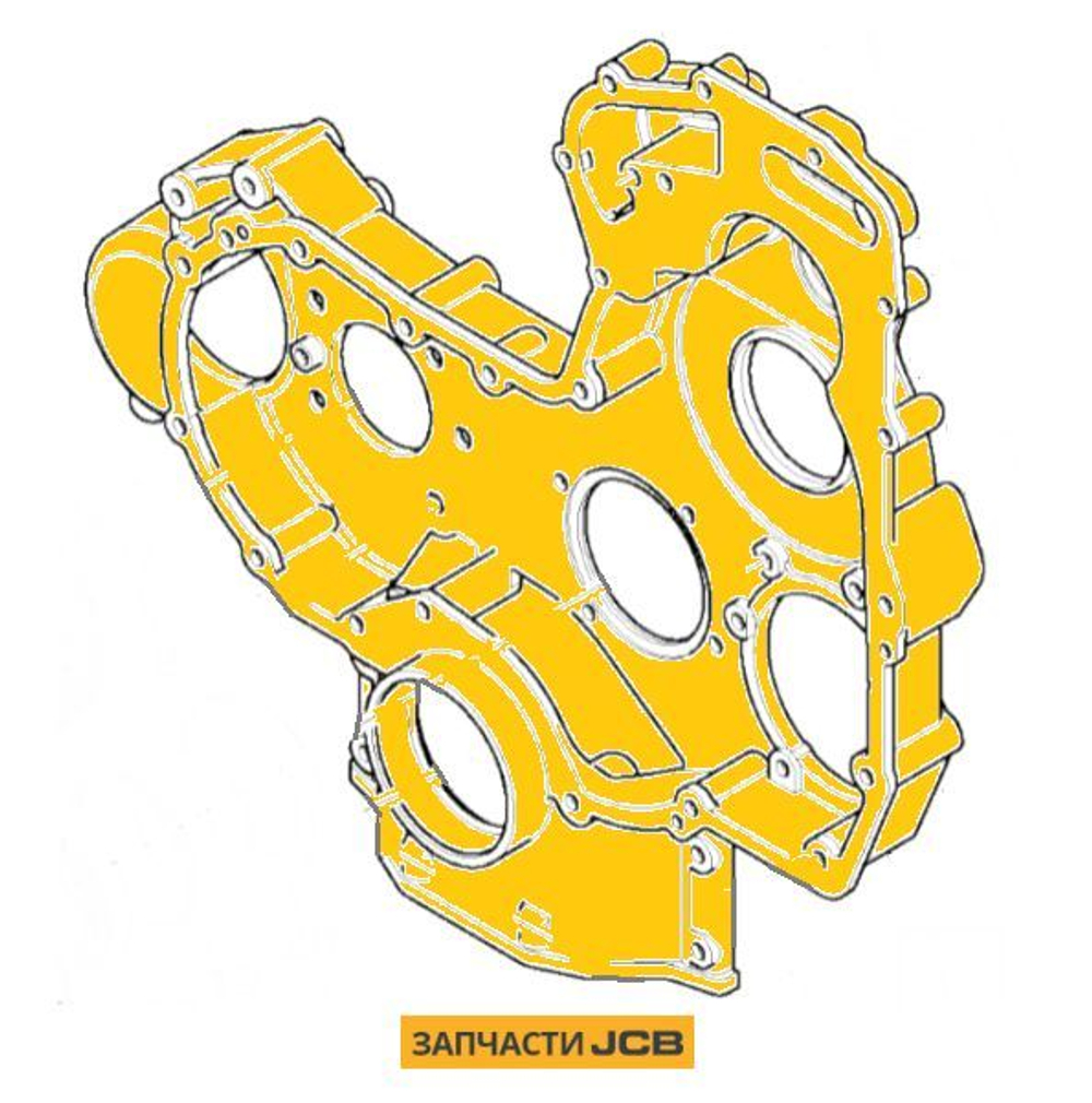 Крышка корпуса ДВС JCB 02/202985