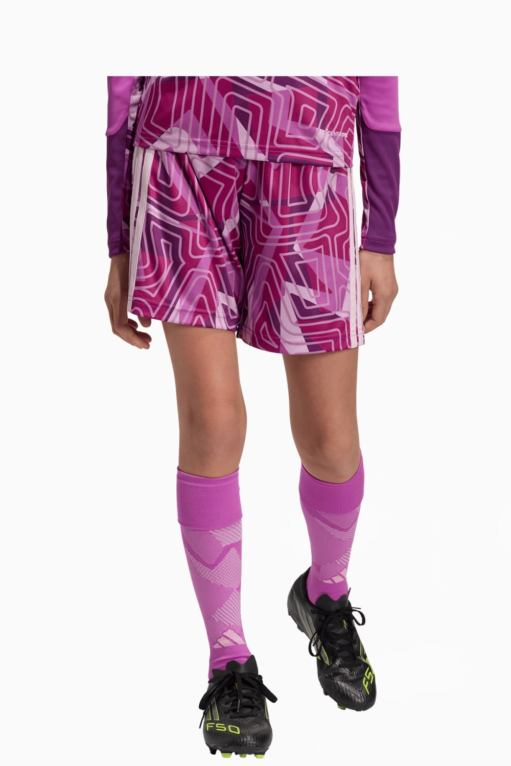 Вратарские шорты adidas Tiro 26 Competition GK Детские - фиолетовый