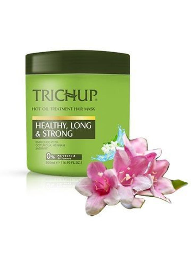 Маска для волос Trichup Healthy,Long &amp; Strong Здоровые, Длинные и Сильные, 500 мл