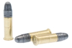 Патрон .22 LR КСПЗ ОХОТНИК 370С 2,42 г, латунная гильза, коробка 50 шт.