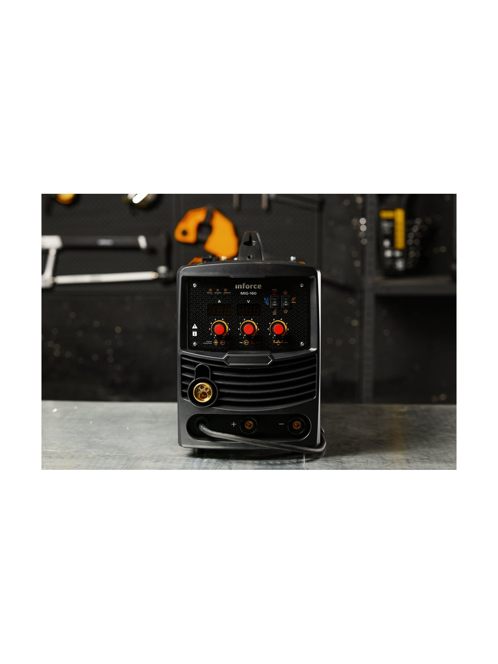 Сварочный полуавтомат-инвертор (160 A; EURO; ПВ 75%) Inforce MIG-160 04-08-01