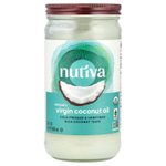 Nutiva, Органическое кокосовое масло, Virgin, 23 жидкие унции (680 мл)
