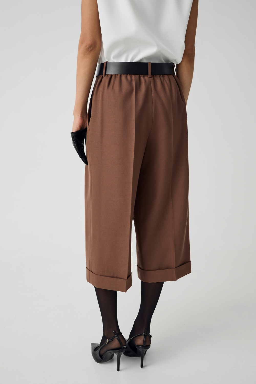 Шерстяной жакет с акцентными деталями