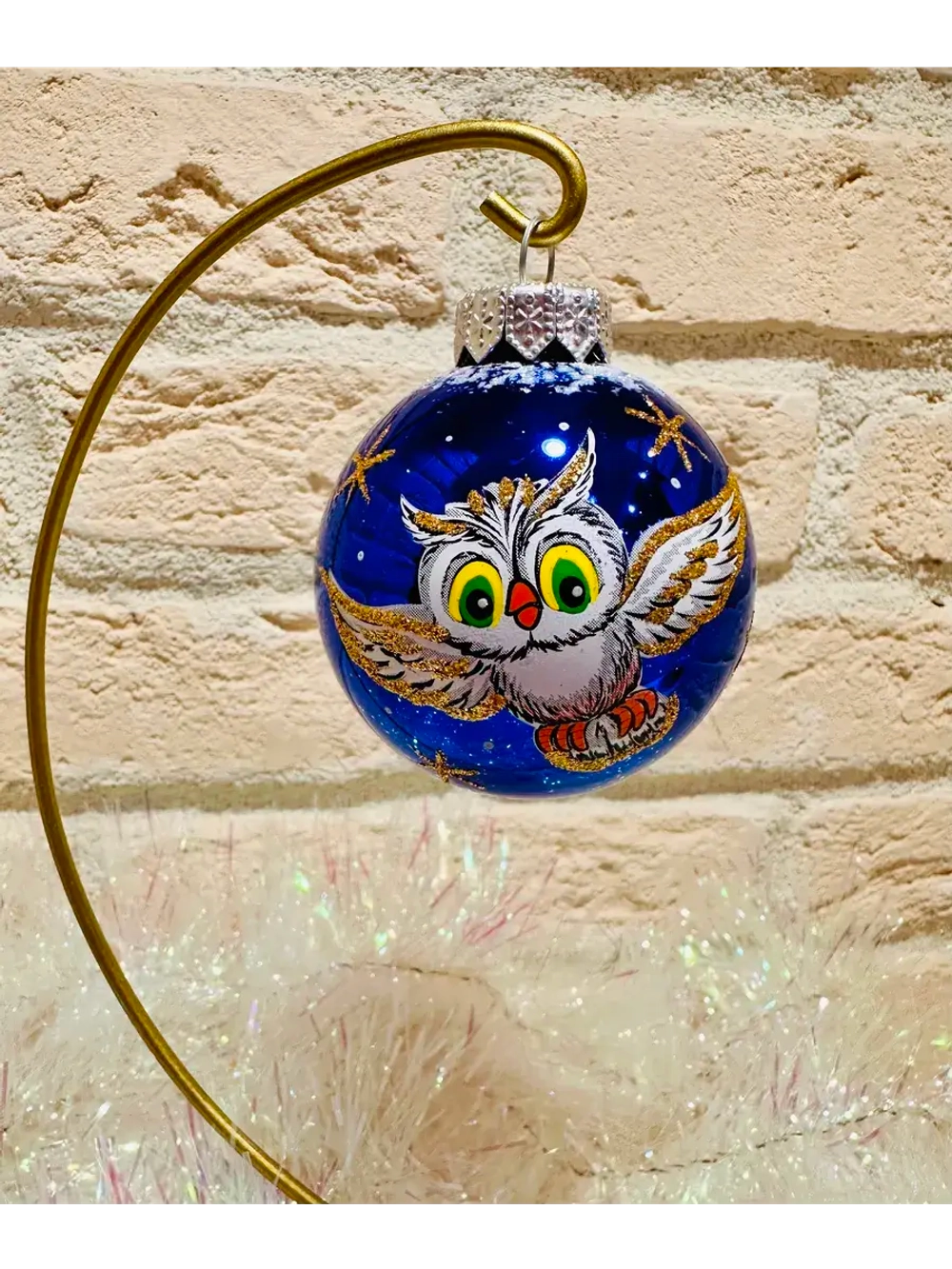 Елочный шар "Лесной " 6 см