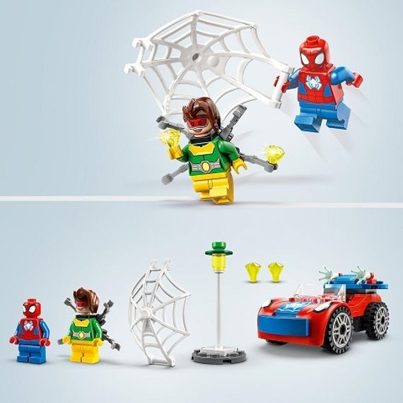 Lego konstruktor 10789 Spider-Man's Car and Doc Ock