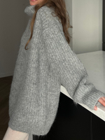 Свитер Альма серый