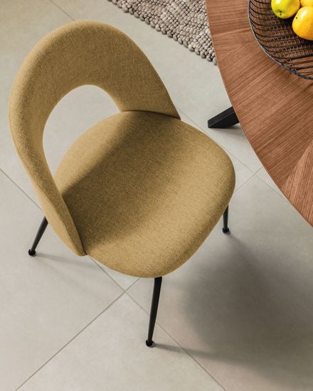 Стул Mahalia горчичный Испания la Forma