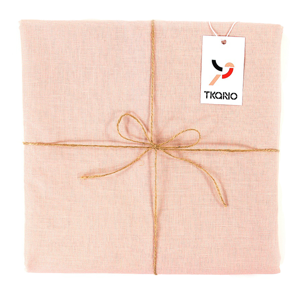 Скатерть 143х250 Tkano Essential пыльная роза