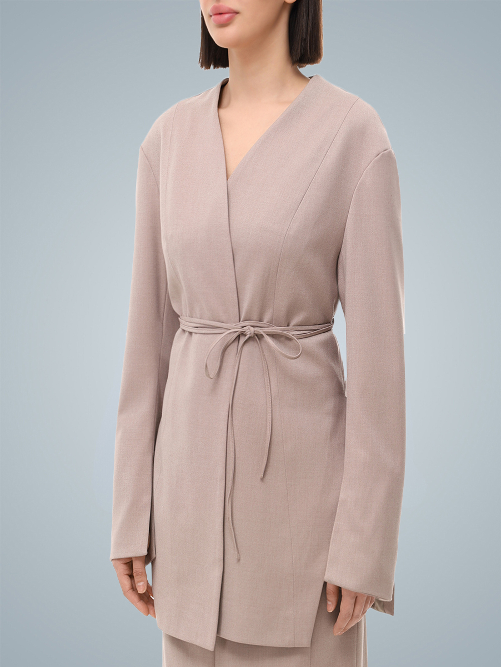 Жакет с рельефными швами Shibui