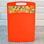 Доска разделочная 33,5*22*0,4см "Bergamo. Сицилия", цвет красный