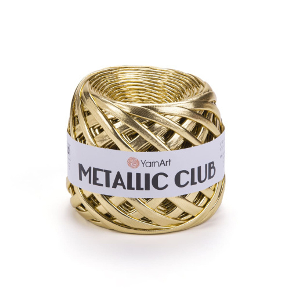 Пряжа Metallic Club, 180г, 55м, 100%полиэстер (цена за 1 шт)
