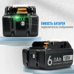 Аккумулятор для шуруповертов BL1860 ,makita аккумулятор -18в -инструмент