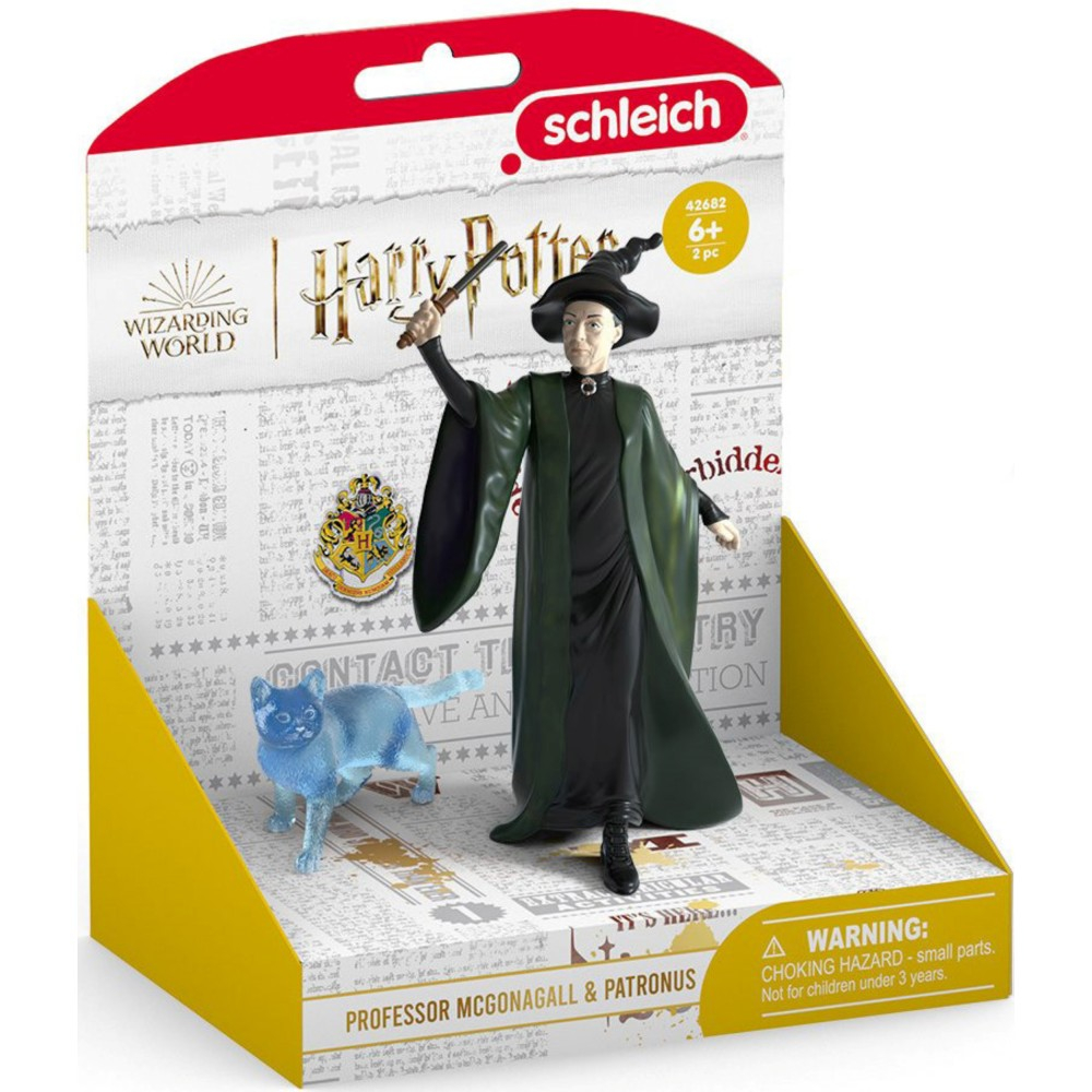 Schleich Harry Potter - Профессор МакГонагалл и патронус кошка 42682