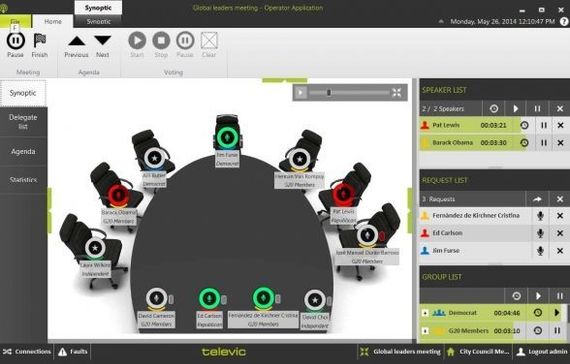 Televic CoCon Discussion Лицензия на ПО управления микрофонами и базой данных делегатов