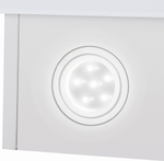 Кухонная вытяжка MAUNFELD Cascada Push 50 белый фото 9