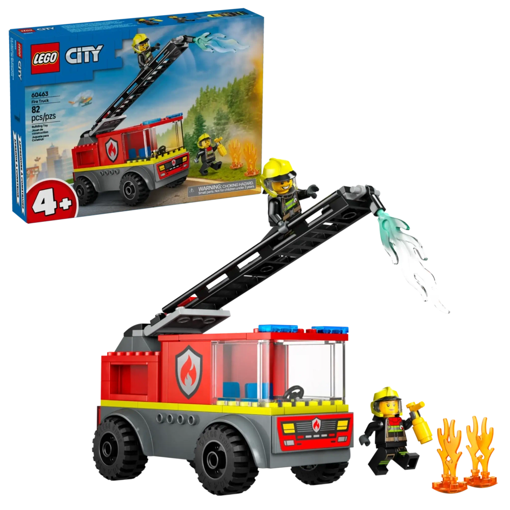 Конструктор LEGO City 60463 Грузовик с пожарной лестницей