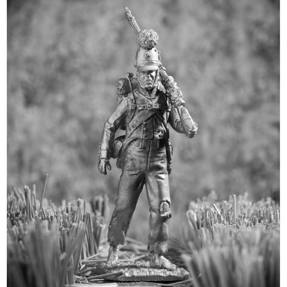 Оловянный солдатик Фузелер баварской линейной пехоты 1812 г.