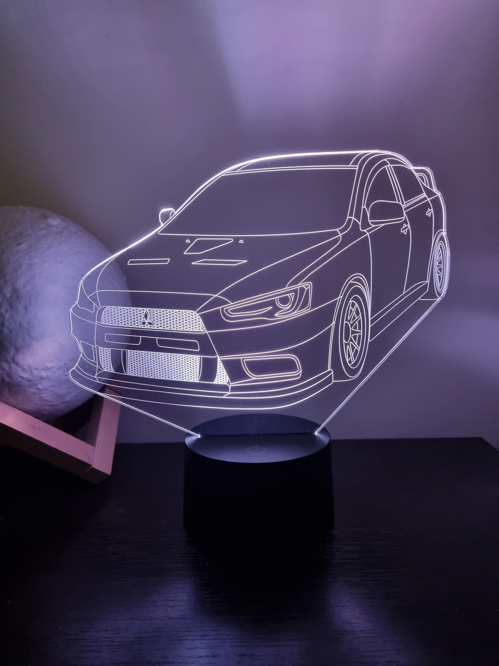 Светильник "Автомобиль Mitsubishi Lancer X"  ( Лансер 10 )