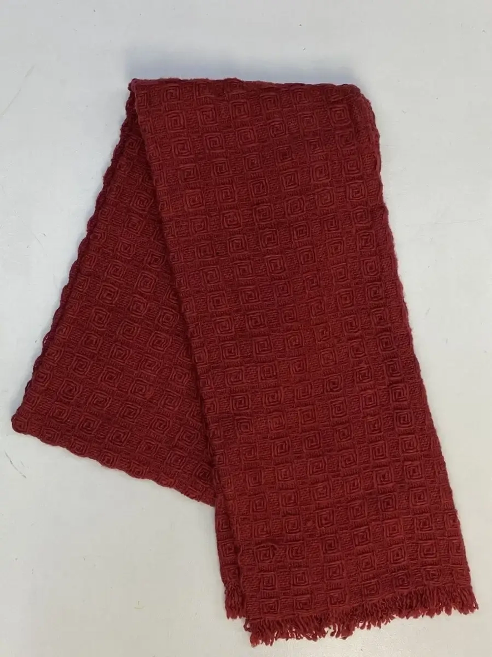 Шарф вязанный