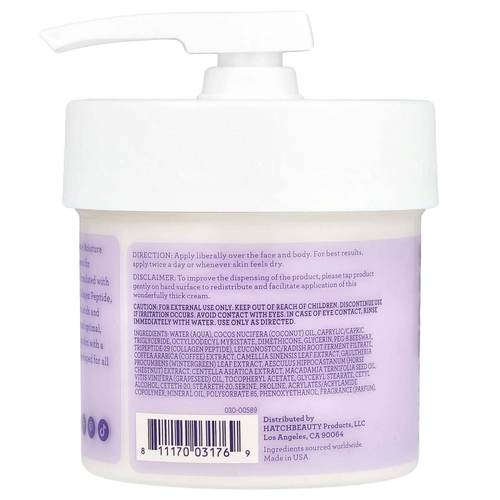 Naturewell, Collagen Peptide, крем для интенсивного увлажнения, 284 г (10 унций)