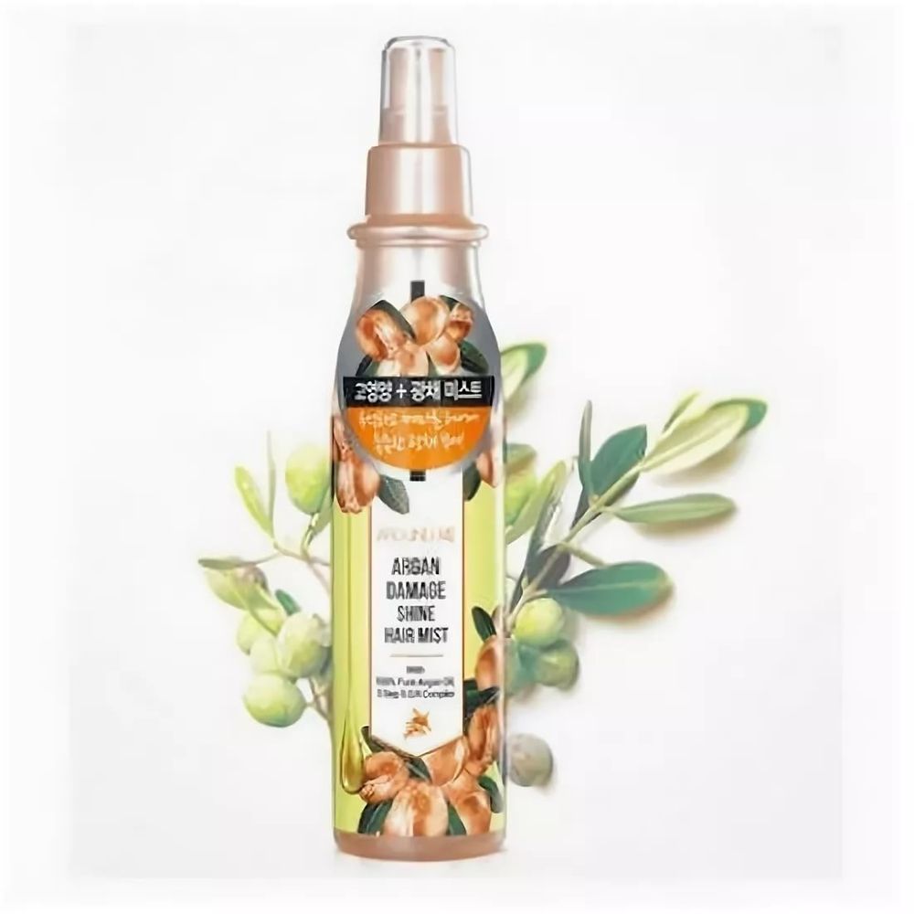 Мист для поврежденных волос с маслом арганы Around me Argan Shine Hair Mist 200мл