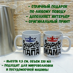 Кружки парные с приколом "Шрек и Фиона"