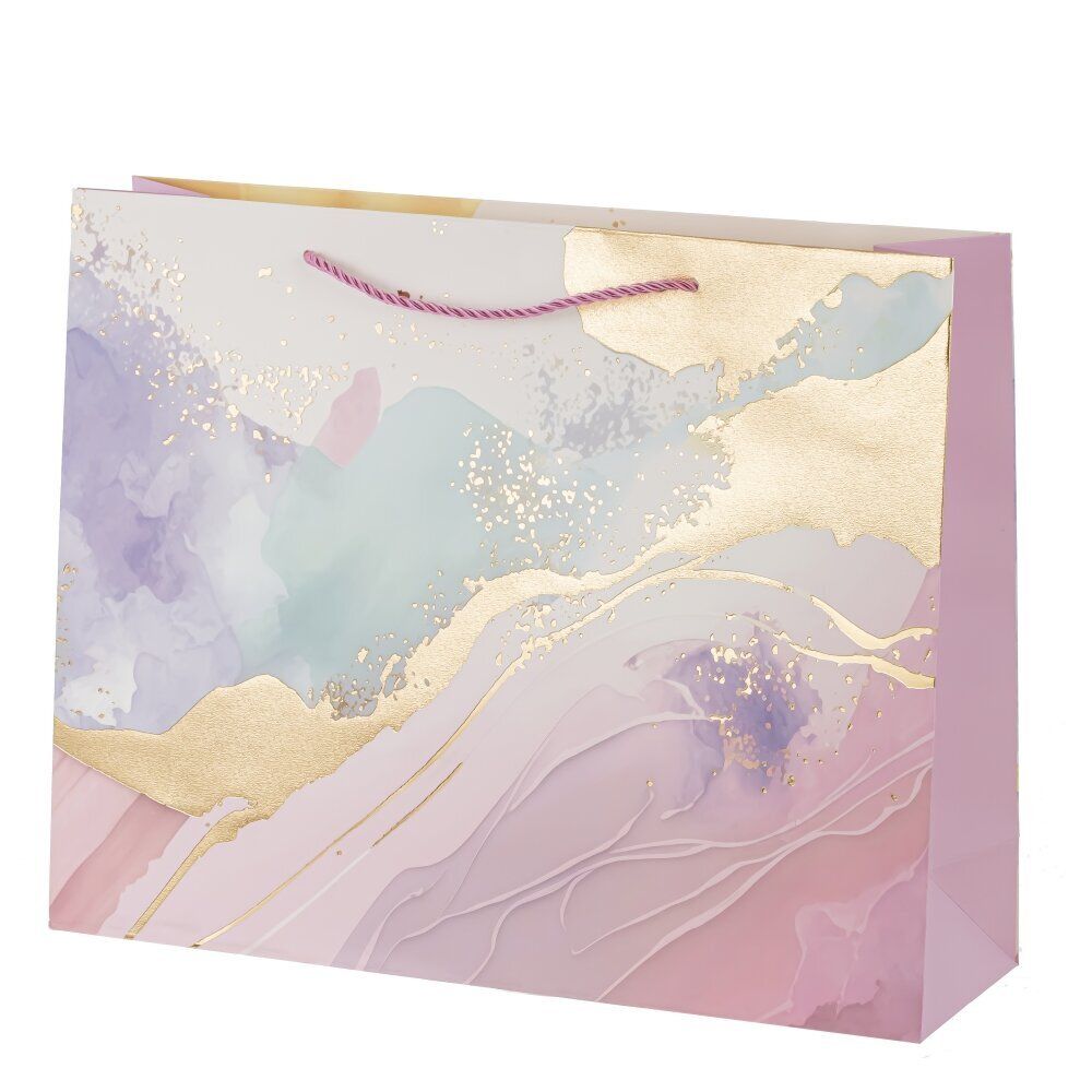 GAEM Пакет подарочный (бумага 210г/м2, блок микс 12шт), L39 W11 H30 см, 4в.